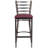 Brixton Hercules Series Ladder Back Metal Restaurant Barstools-49305572-49305574-21223161