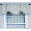 Floral Scalloped Window Valance