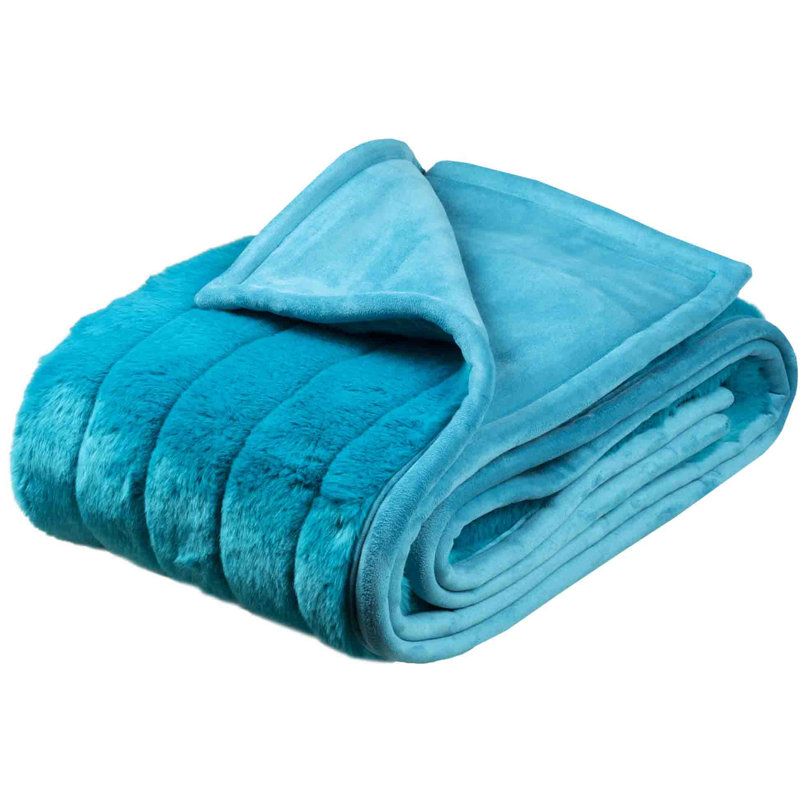 Throw Blanket, 140cm x 140cm, Blue
