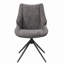 Ensemble de 2 chaises d'appoint Malika Chenille