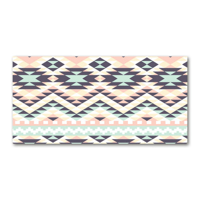 Ethnic Background - Wrapped Canvas Print