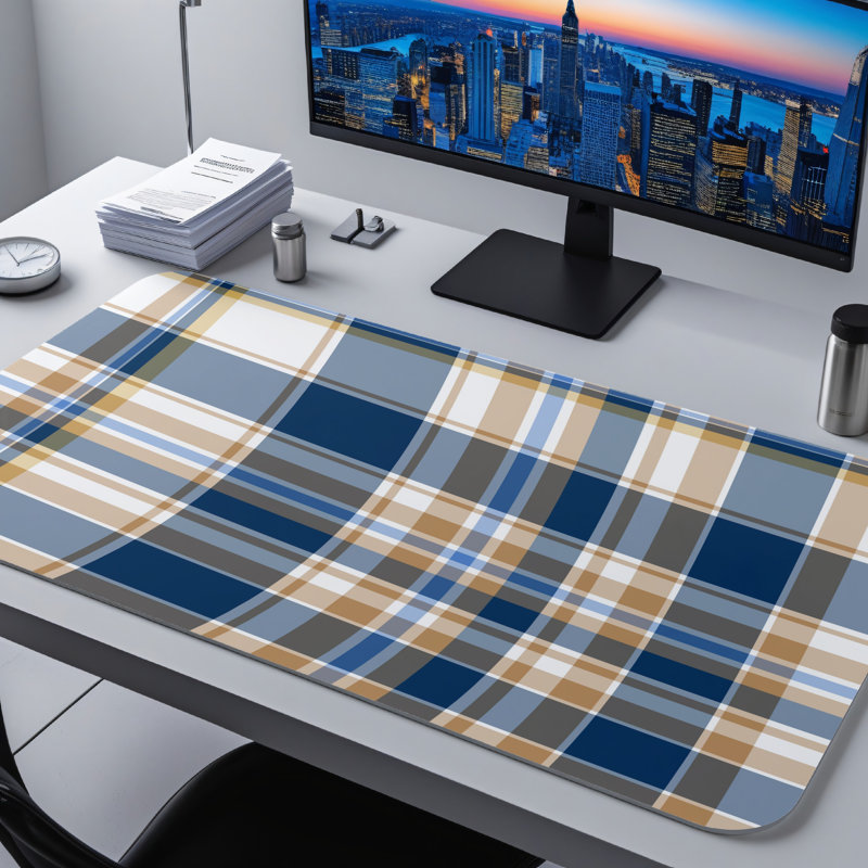 Polyester Desk Pad, 23.6x13.8