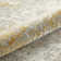 Edgeworth Abstract Machine Woven Cream Gold Area Rug