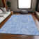 Premium Machine Washable Prisco Blue Rug