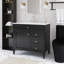Meuble-lavabo sur pied 36 po avec lavabo en résine-340704747-340704744