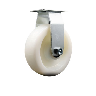 Nylon Wheel Rigid Caster with Ball Bearing