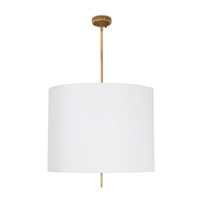 Clove Pendant Small (Natural Linen Shade)