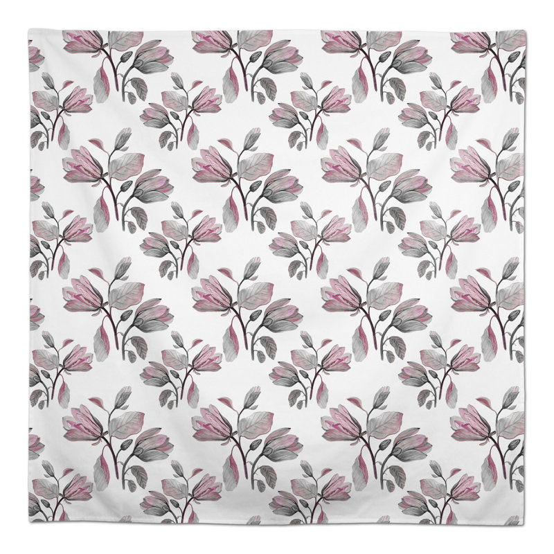 Nappe Watercolor Floral Blossoms, Rose
