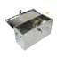Boîte à outils en aluminium robuste pour véhicule utilitaire avec verrou (24 po x 10 po x 12 po)