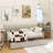 Twin-Size Pine Wood Daybed With Two Storage Drawers, Sofa Bed With Bed Platform Of 10 Support Slats,-1038426656