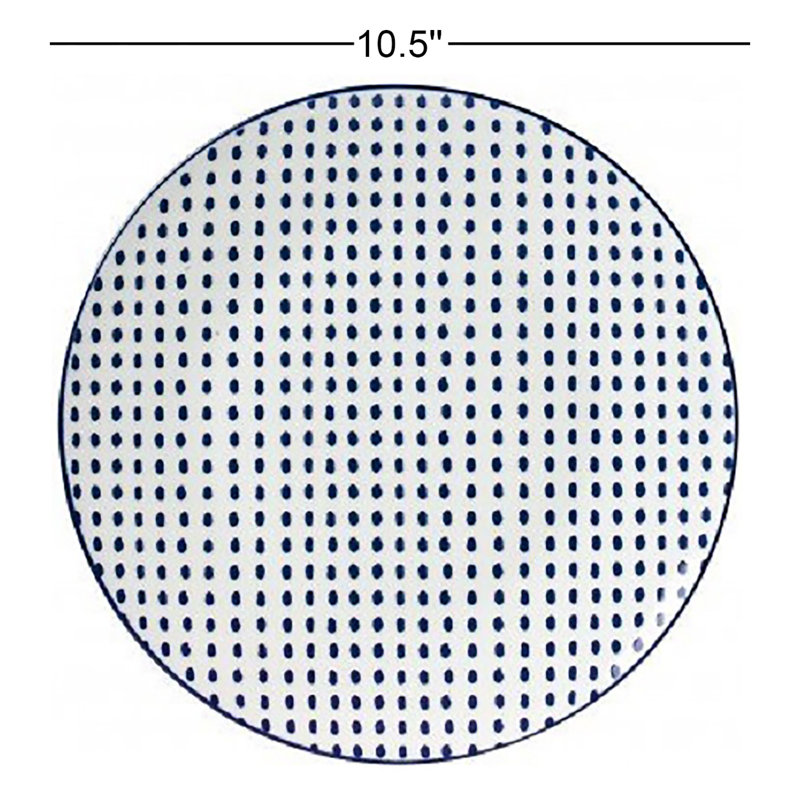 Kiaan 4 Piece Dinner Plate Set