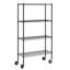Étagère de rangement à 4 niveaux avec roulettes Furinno Wayar, l 36 pi x P 14 po x H 62 po-2123701103