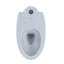 Cuvette de toilette TOTO® Drake® à double chasse allongée à hauteur universelle pour cuve brute de 10 pouces avec CEFIONTECT®, blanc coton-1562028383-1562028376