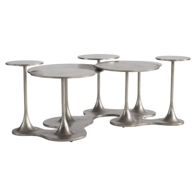 Cerchi Aluminum Cocktail Table