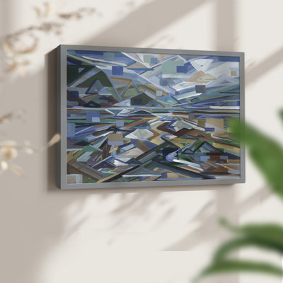 Low Tide -Framed Print - Restickable