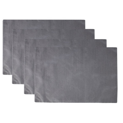 Ensemble de 4 napperons bourgogne