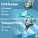 Cordless Handheld Pool Vacuum Cleaner with Telescopic & Extension Poles 9.12ft, 18.5 GPM Suction