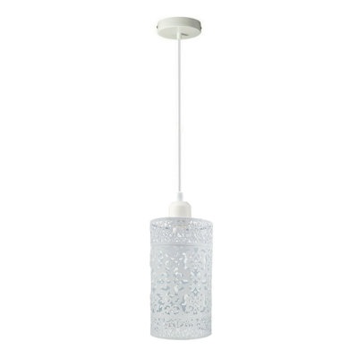Moise 1 - Light White Single Pendant
