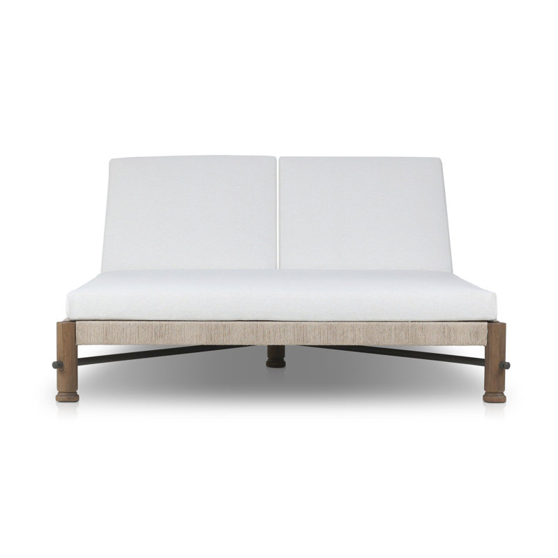 Finnegan Outdoor Double Chaise, Alessi Linen