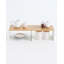 Tosca Yamazaki Home Wood-Top Stackable Kitchen Rack, Modern Counter Shelf Organizer-976407490