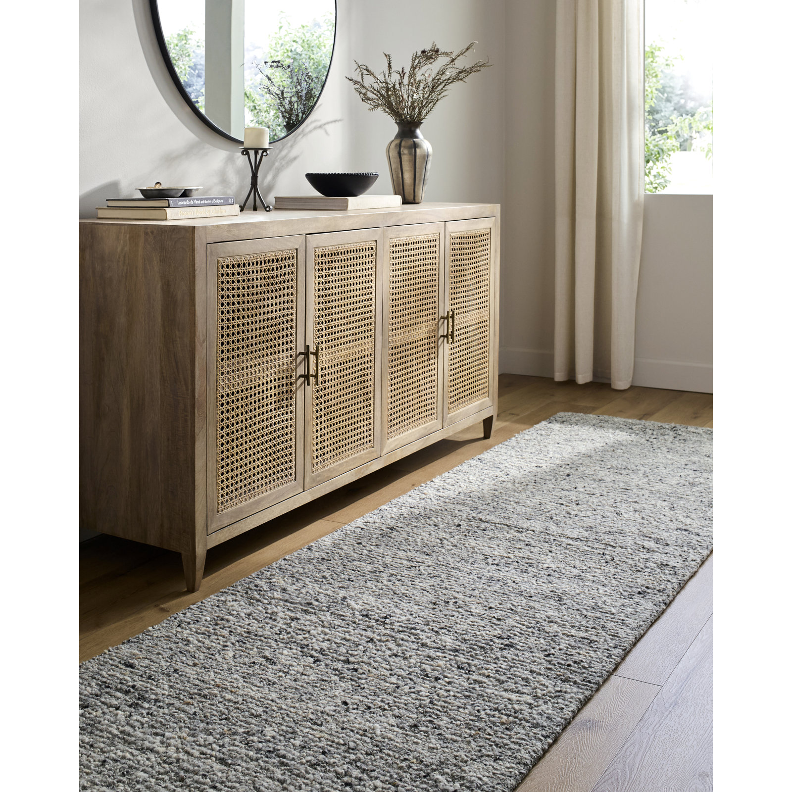 Myra Hand-Tufted Pattern Rug, Runner 3' x 10'