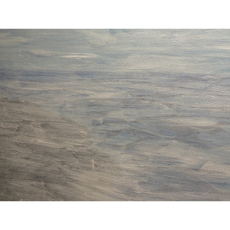 Brouillard par Alicia Lopez - Peinture, H 17,25 po x l 21,25 po, Papier avec cadre noir