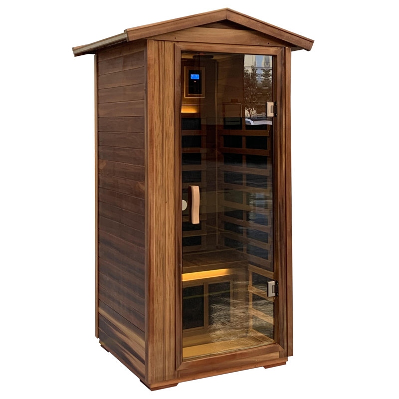 Sauna d'extérieur en bois Red Cedar