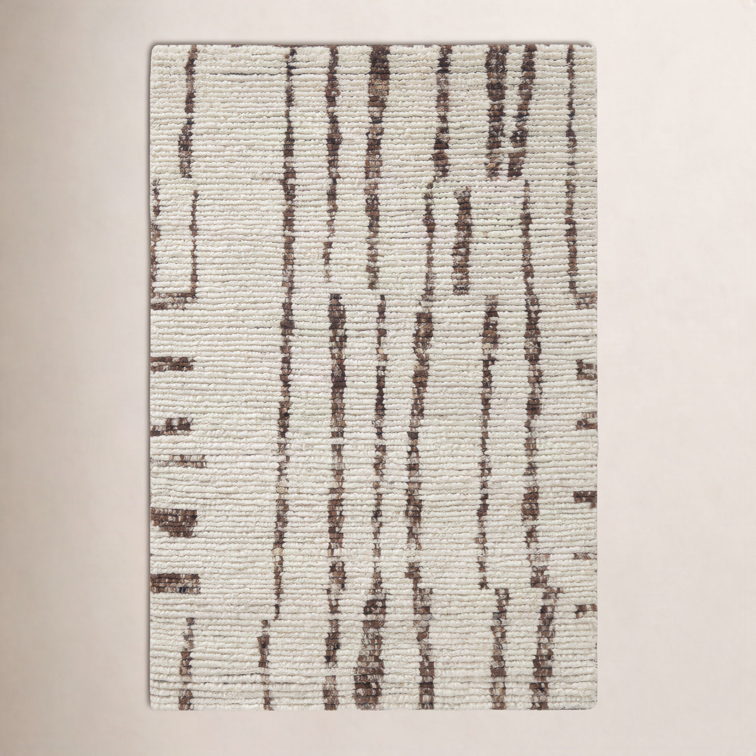 Hamblin Hand-Knotted Abstract Rug, Rectangle 7'9" x 9'9"