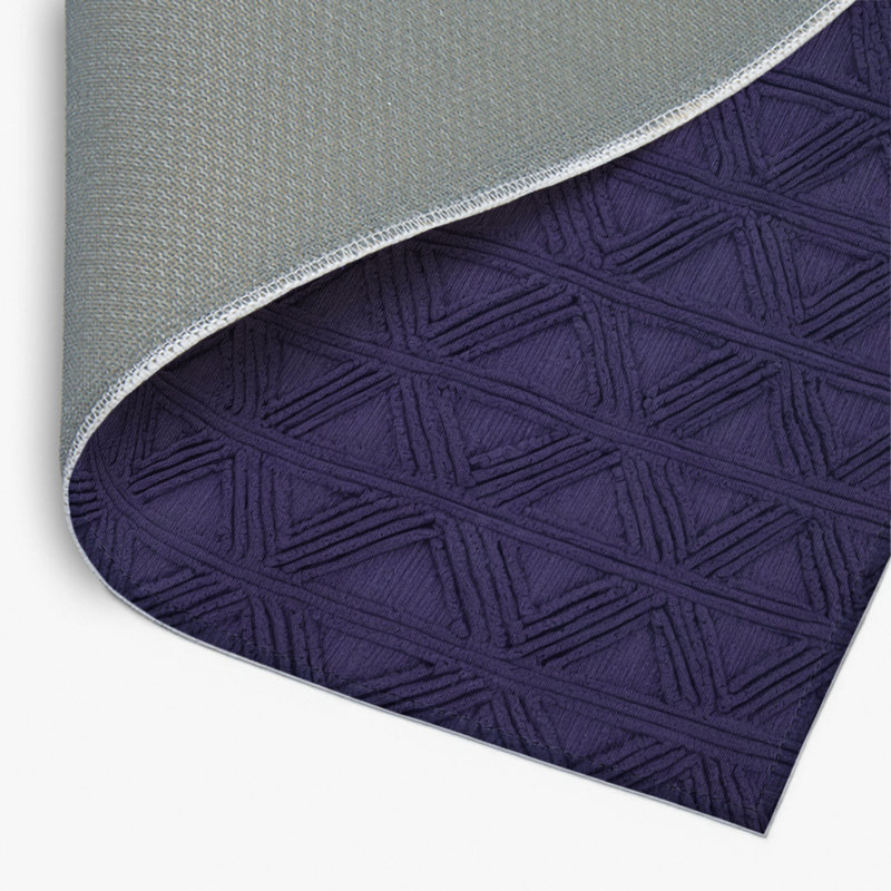 Trellis Purple Indoor and Outdoor Area Rug, Rectangle 8' x 10'