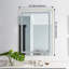 Miroir de meuble-lavabo avant et rétroéclairé à cadre en aluminium, antibuée / gradation continue / 3 couleurs réglables-819929033-819929032-819929038