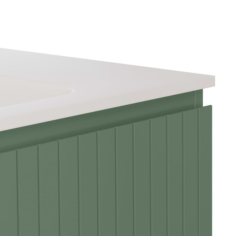 Prima Single Vanity, Forest Green, 36"
