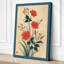 Carnation Study Botanical 1 Piece Wrapped Canvas Wall Art-1733861900-1733861937