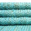 Tapis vert-bleu tressé Luceal-1829220087