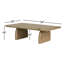 Fen Solid Wood Single Coffee Table