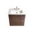 29.9" Large Storage Freestanding Bathroom Vanity