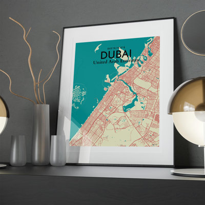 " Dubai City Map "