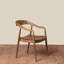 Ingrid Solid Wood Arm Chair