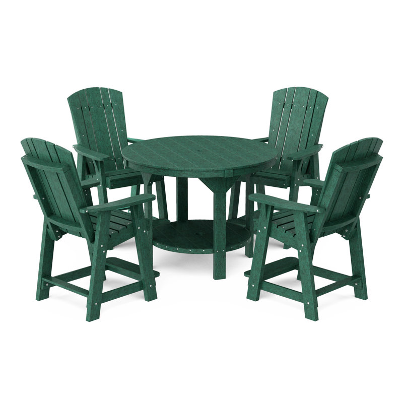 Heritage Pub Counter Set, Turf Green, 4