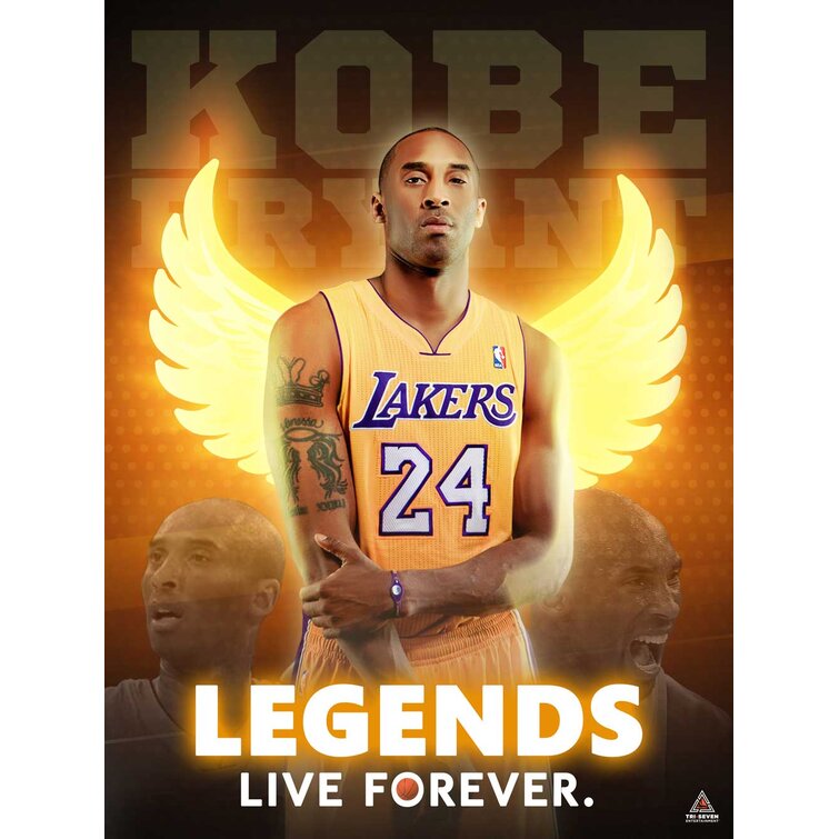 Kobe Bryant Poster - Kobe Poster - Kobe Bryant Wall Art for Basketball Fan Memorabilia Gifts - Basketball Poster for Offices, Walls, Rooms, Dorms