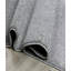 Tapis gris en polypropylène tissé à la machine Donold-1812155011