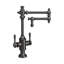Towson Two Handle Kitchen Faucet - 12" Articulated Spout-1126513093