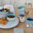 4-Piece Square Resin And Terrazzo Coasters