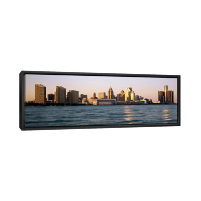« horizon détroit, mi », reproduction de photo sur toile
