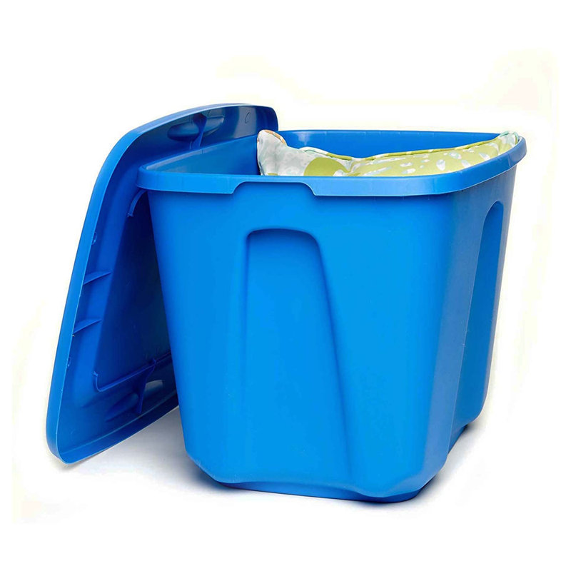 Homz Plastic Storage Tub & Tote