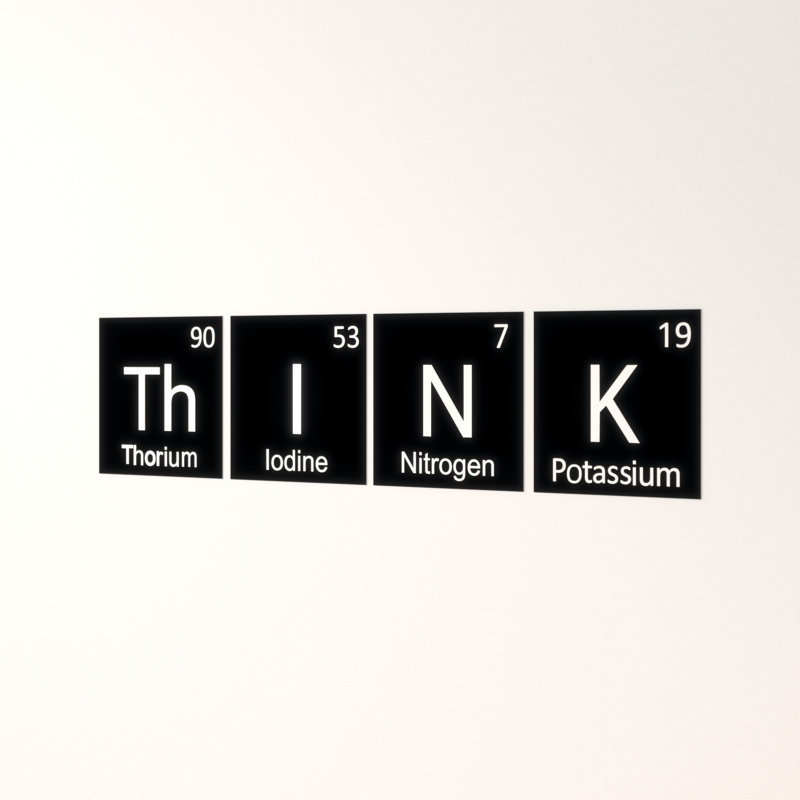 Text & Numbers Non-Wall Damaging Wall Decal, Black