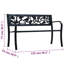 Ramiro Metal Outdoor Bench