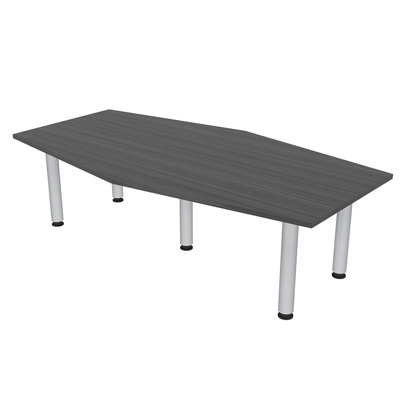 Nyemia Hexagon Table with Post Legs