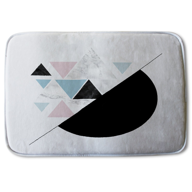 Akendra Memory Foam Non-Slip Bath Rug, Akifa 