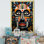Tribal masque africain IV - art mural tribal africain