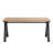 63" Rectangle Dining Table, Farmhouse Kitchen Table For 4-6 People